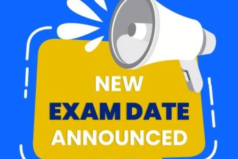 common information found in exam notifications