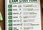 exam preparation study plan